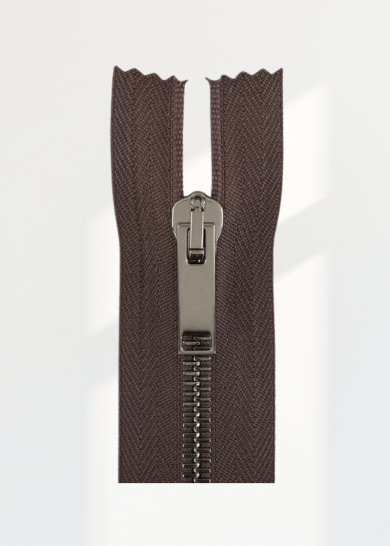 Italian Made High-Quality Finish #5 Gunmetal Pant/Dress Zipper