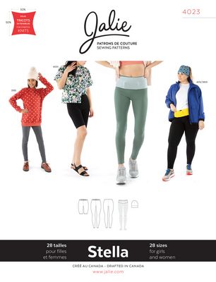 Jalie Patterns Stella Leggings Pattern