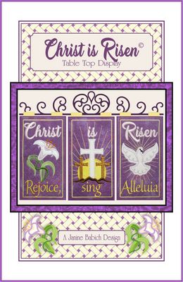 Janine Babich Designs Christ is Risen Table Top Display