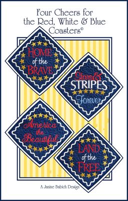 Janine Babich Designs Four Cheers for the Red, White & Blue