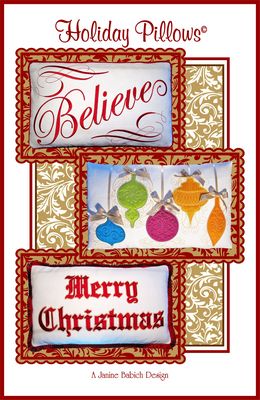 Janine Babich Designs Holiday Pillows
