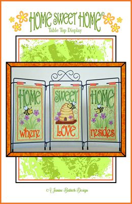 Janine Babich Designs Home Sweet Home Table Top Display Pattern