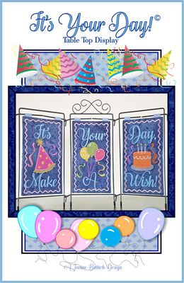 Janine Babich Designs It's Your Day! Table Top Display