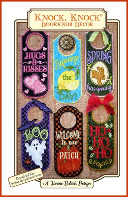 Janine Babich Designs Knock Knock Doorknob Decor