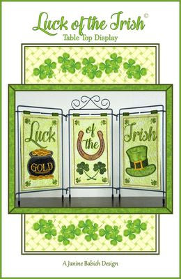 Janine Babich Designs Luck of the Irish Table Top Display