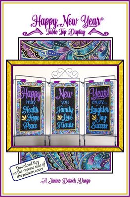 Janine Babich Designs Happy New Year Table Top Display