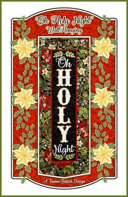 Janine Babich Designs Oh Holy Night Wall Hanging