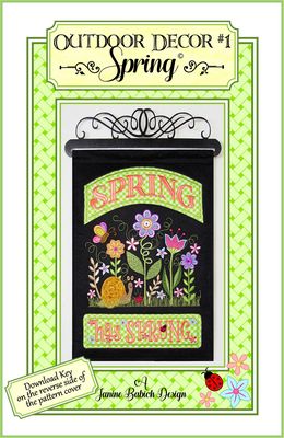 Janine Babich Designs Outdoor Décor #1- Spring