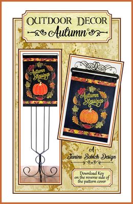 Janine Babich Designs Outdoor Decor No. 3- Autumn