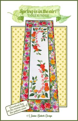 Janine Babich Designs Spring is in the air! Table Runner