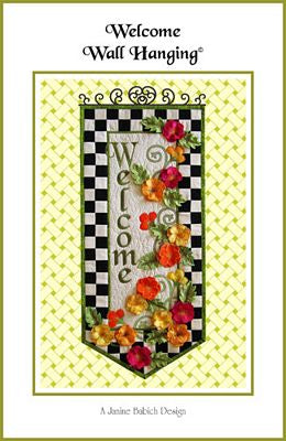 Janine Babich Designs Welcome Wall Hanging
