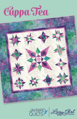 Jaybird Quilts Cuppa Tea Lazy Angle Sampler Quilt