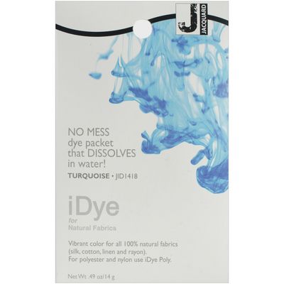 Jacquard iDye for Natural FabricsTurquoise