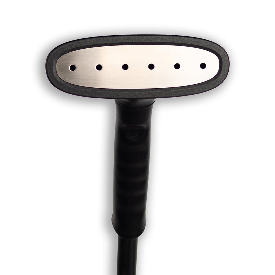 Jiffy Steamer Replacement Plastic Head With Metal Faceplate & 5 1/2' Steamer Hose
