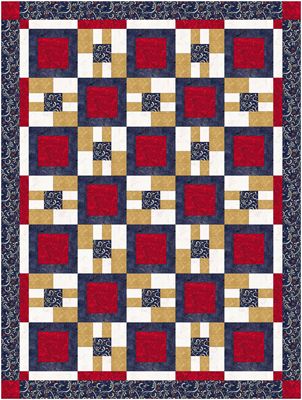 Joy in Stitches Plaid Boxes Pattern