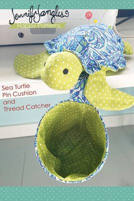 Jennifer Jangles, LLC Sea Turtle Pin Cushion and Thread Catcher