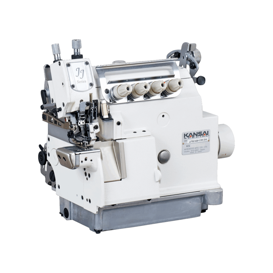 Kansai Special JJ SERIES -  2 Needle, 4 Thread, Top Feed Cylinder Bed Overlock Sewing Machine for Plain Seaming