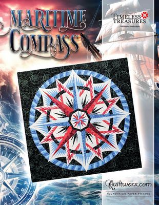 Quiltworx Maritime Compass Pattern