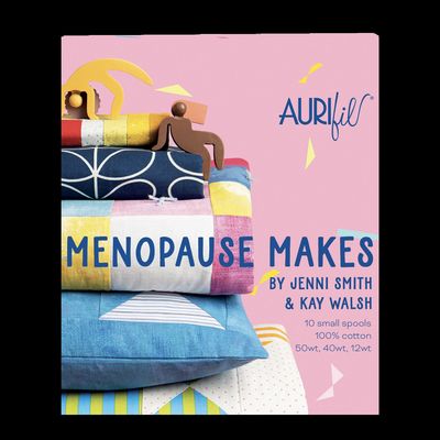 Aurifil Menopause Makes by Jenni Smith & Kay Walsh