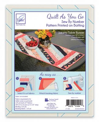 June Tailor Inc Qayg Jakarta Table Runner Pattern