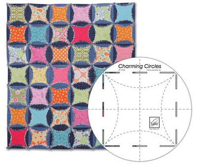 June Tailor Inc Charming Circles Ruler