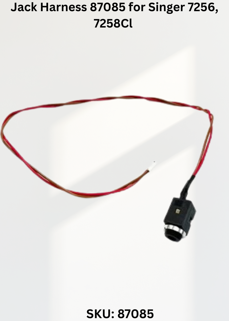 Jack Harness 87085 — Fits Singer 7256, 7258CL, 7258, 7285Q & more