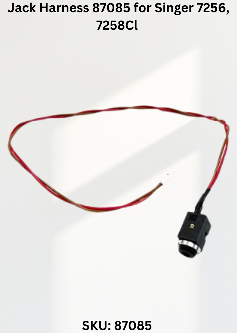 Jack Harness 87085 — Fits Singer 7256, 7258CL, 7258, 7285Q & more