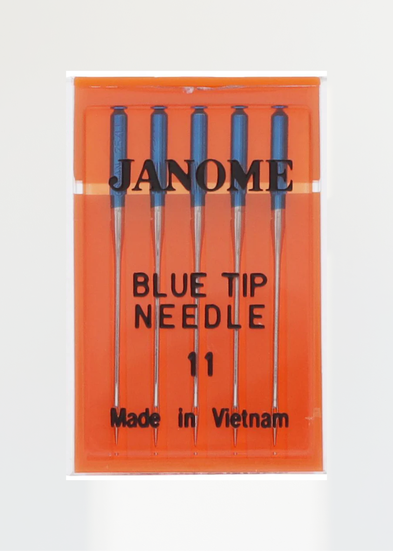 Janome Blue Tip Needles Size 11 (5 Pack) #990311000