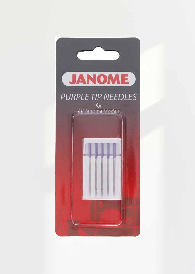 Janome Purple Tip Needles 15x1 (5 Pack) #202122001