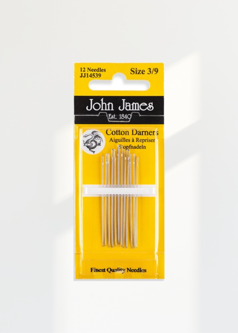 John James Cotton Darners Hand Needles 12/Pack