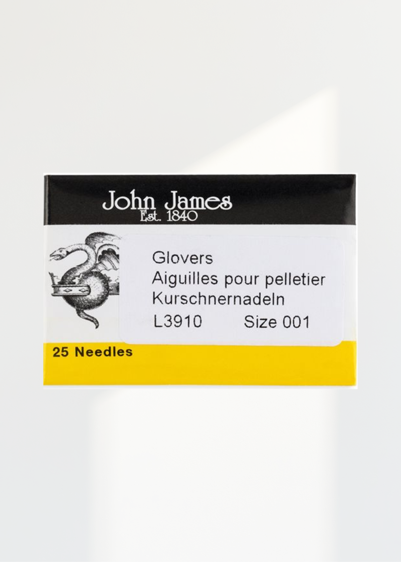 John James Glovers Leather Hand Needles 25/Pack