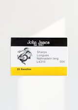 john-james-sharps-hand-needles-25-pack