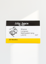 john-james-sharps-hand-needles-25-pack