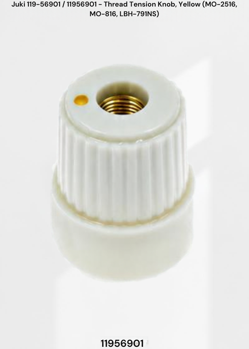 Juki 119-56901 / 11956901 – Thread Tension Knob, Yellow (MO-2516, MO-816, LBH-791NS)