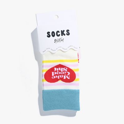 Kylie and the Machine Katm Socks - Make Good Shit