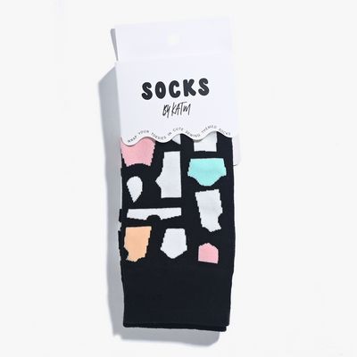 Kylie and the Machine Katm Socks - Sewing Pattern Pieces