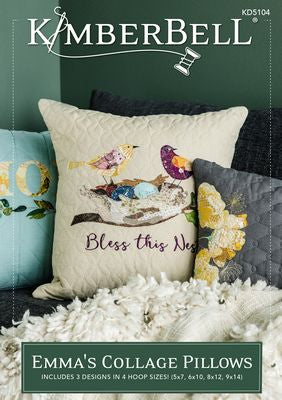 KimberBell Designs Emmas Collage Pillows