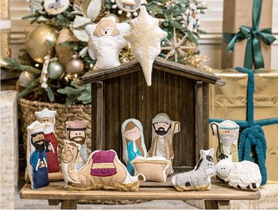 KimberBell Designs Nativity Stuffies