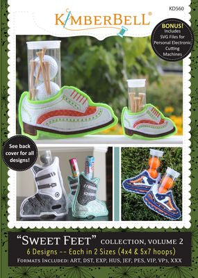 KimberBell Designs Sweet Feet Collection Volume 2