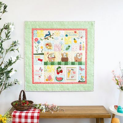 KimberBell Designs Sippin' on Sunshine Feature Quilt