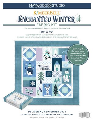 KimberBell Designs Enchanted Winter Embellishment Kit