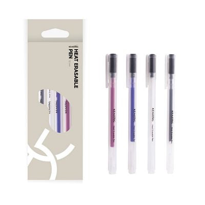 Kearing Heat Erasable Pen Set Blue Red Black White