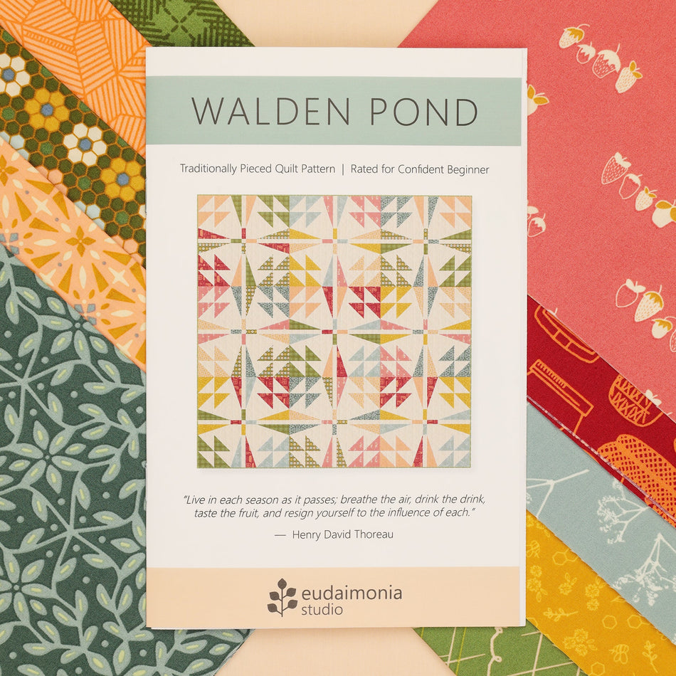 Summer Homestead Walden Pond Quilt Kit