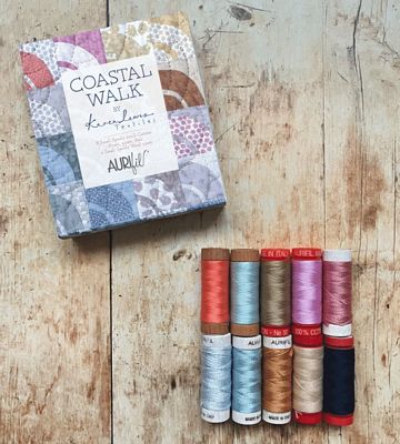 Aurifil Coastal Walk by Karen Lewis