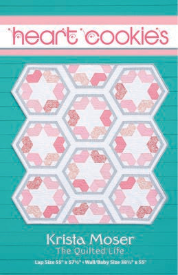 Krista Moser, The Quilted Life Heart Cookies Pattern