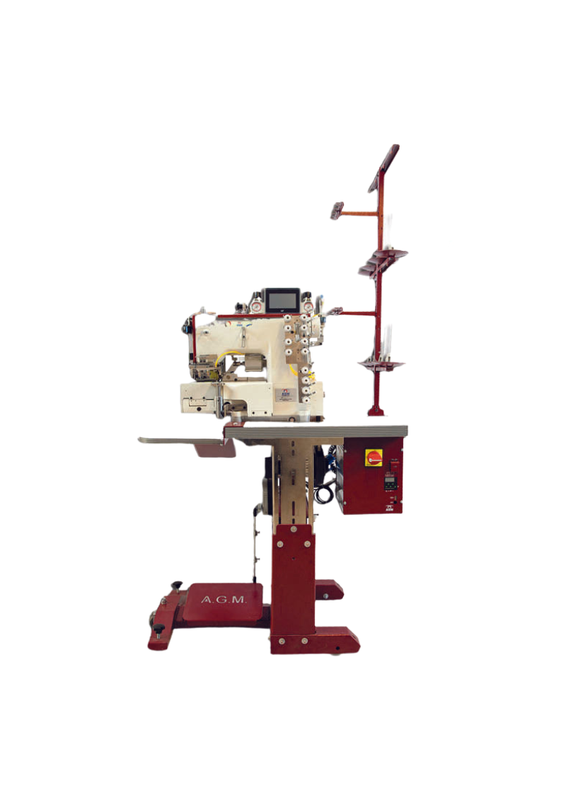 KM 930 SDX-T3 Waistband Sewing Machine 6-Needle 2500pcs/8h