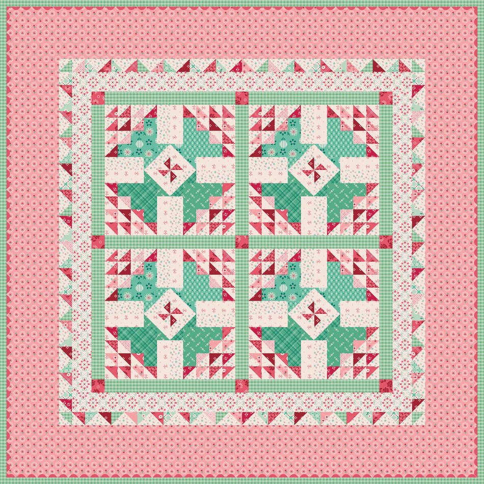 Berry Baskets Table Topper Quilt Kit
