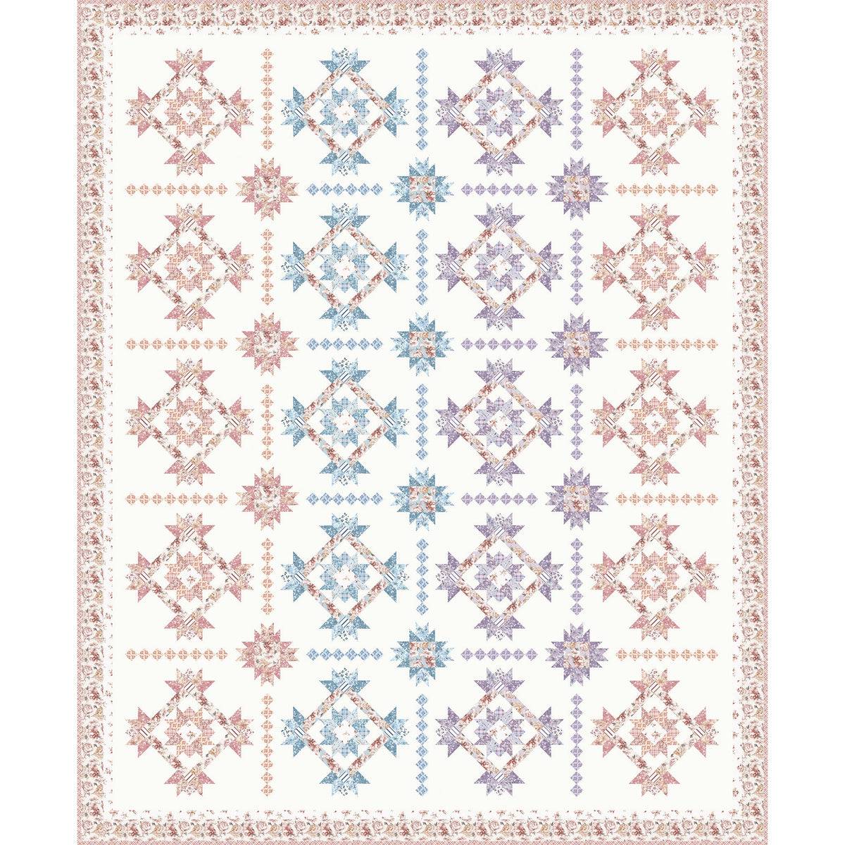 Riley Blake Wildflower Fields Quilt Kit