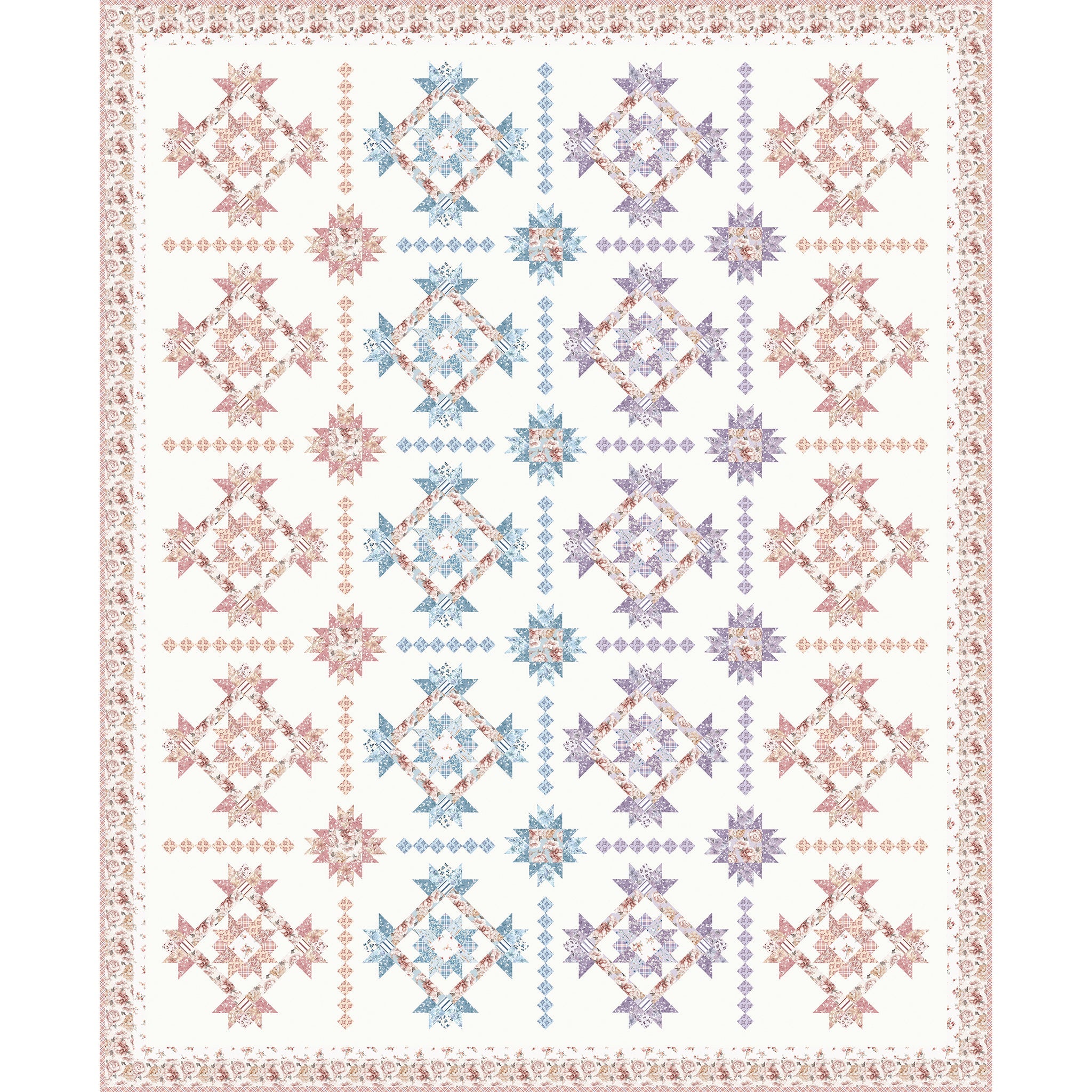 Riley Blake Wildflower Fields Quilt Kit