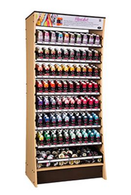 Maxi-Lock Swirls Curve Floor Display
